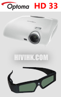 Optoma HD33 超值 3D 高清投影機